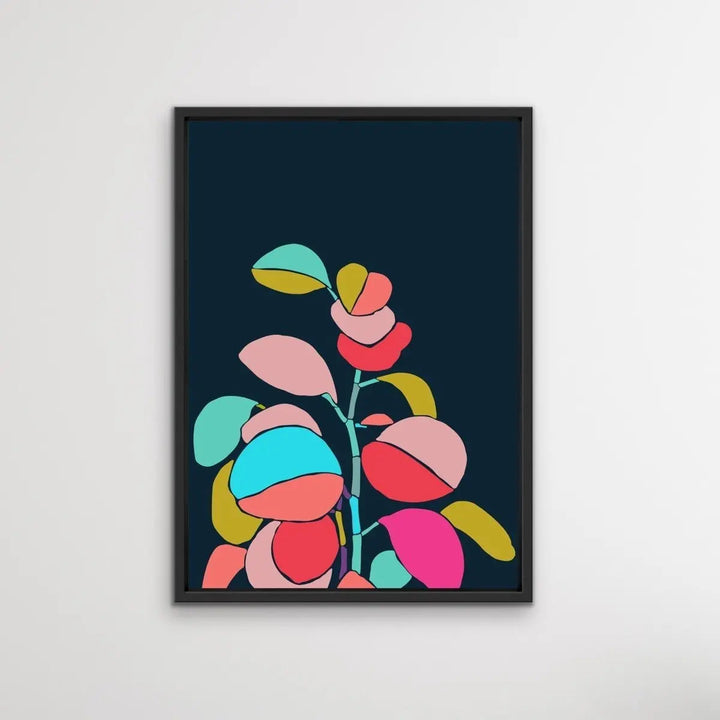 A Botanical Rainbow / Print One - Colourful Jungle Canvas or Art Print Set - I Heart Wall Art - Poster Print, Canvas Print or Framed Art Print