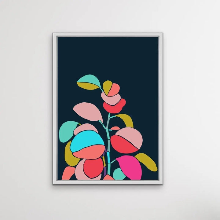 A Botanical Rainbow / Print One - Colourful Jungle Canvas or Art Print Set - I Heart Wall Art - Poster Print, Canvas Print or Framed Art Print