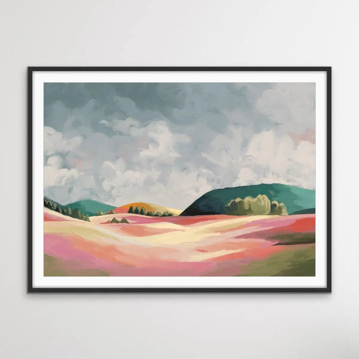 A Country Drive - Australian Landscape Artwork - I Heart Wall Art - Poster Print, Canvas Print or Framed Art Print