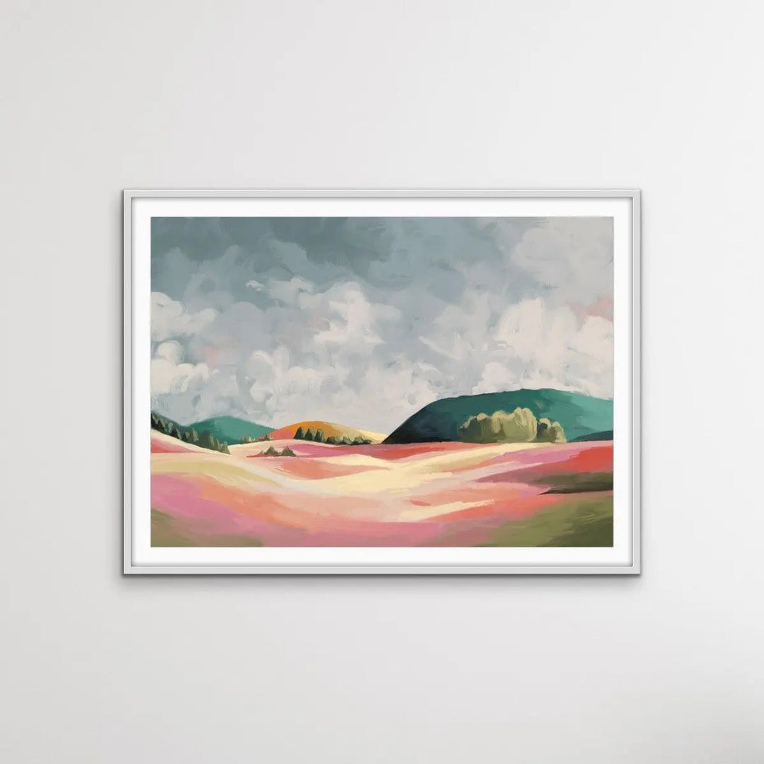 A Country Drive - Australian Landscape Artwork - I Heart Wall Art - Poster Print, Canvas Print or Framed Art Print