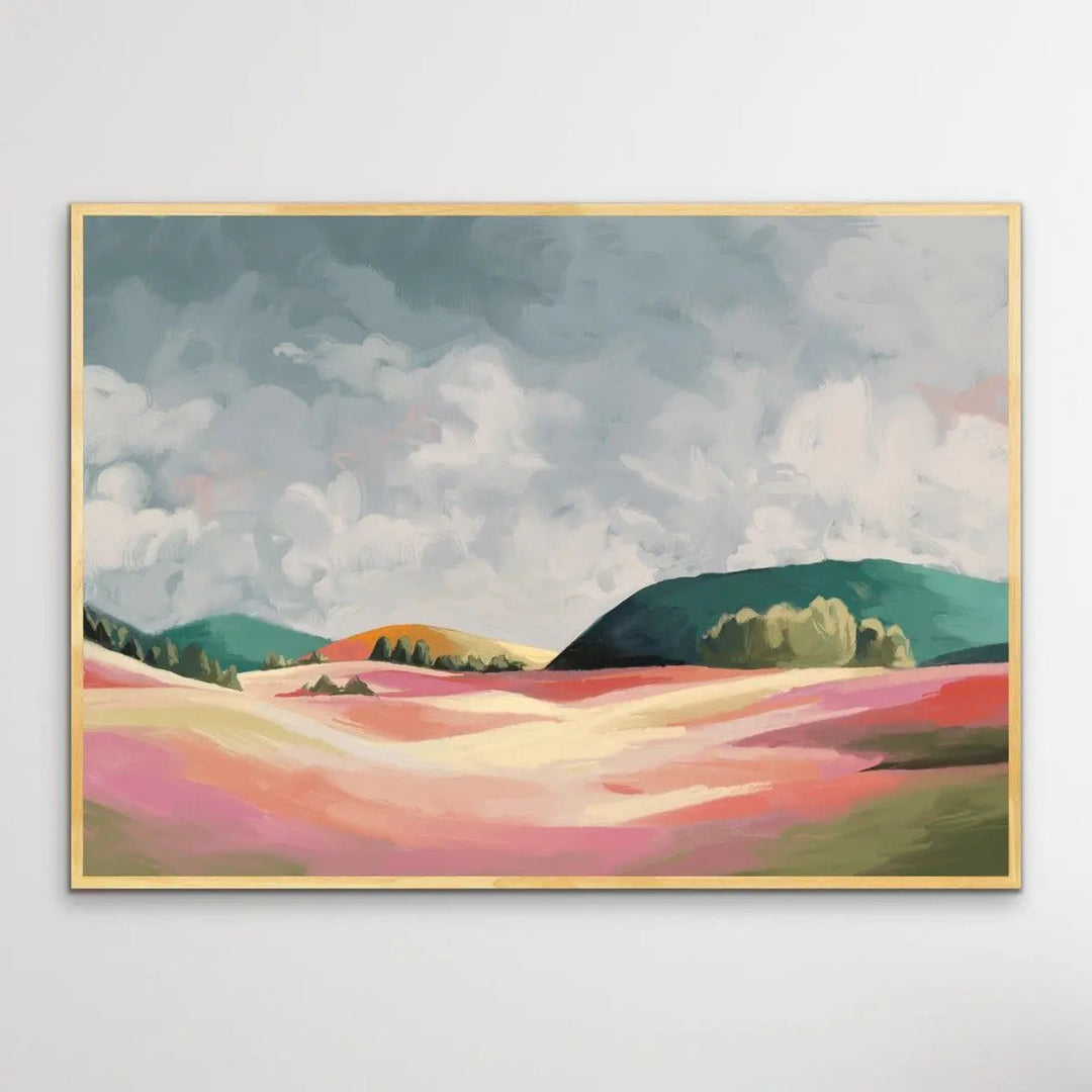 A Country Drive - Australian Landscape Artwork - I Heart Wall Art - Poster Print, Canvas Print or Framed Art Print