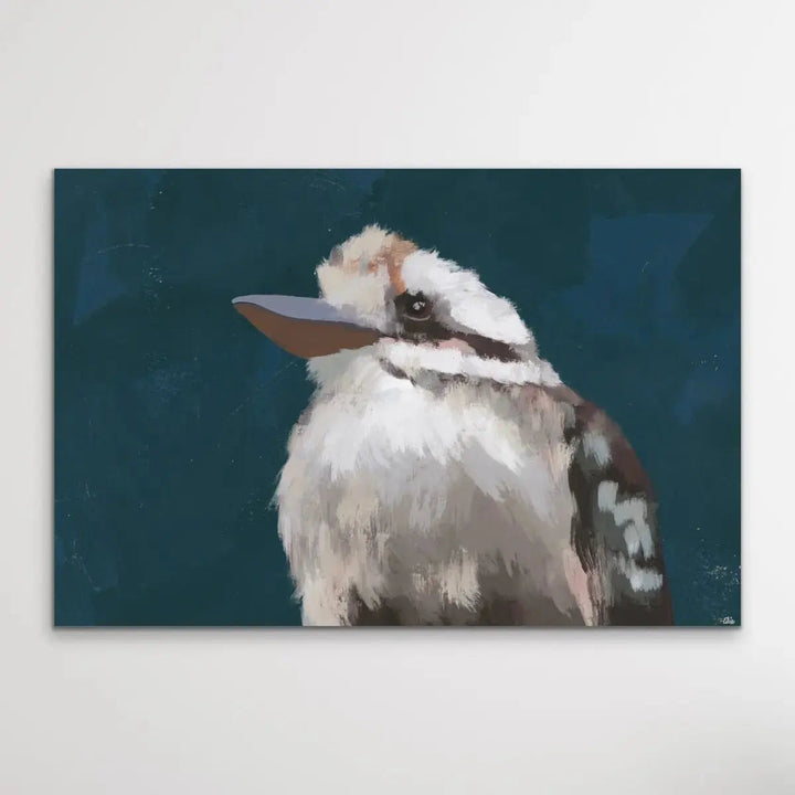 A Friend Indeed - Australian Kookaburra Native Bird Canvas or Art Print - I Heart Wall Art - Poster Print, Canvas Print or Framed Art Print