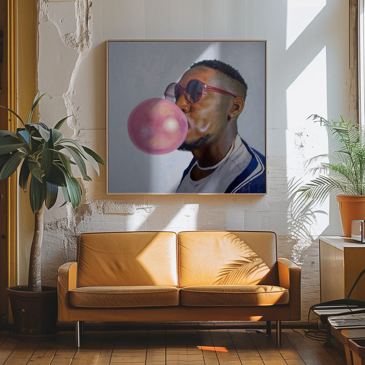 A Million Stories To Tell - Square Stretched Canvas, Poster or Fine Art Print I Heart Wall Art