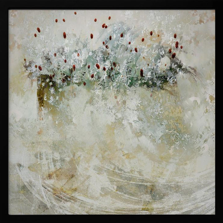 A new day - Square Stretched Canvas, Poster or Fine Art Print I Heart Wall Art