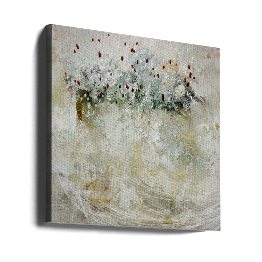 A new day - Square Stretched Canvas, Poster or Fine Art Print I Heart Wall Art