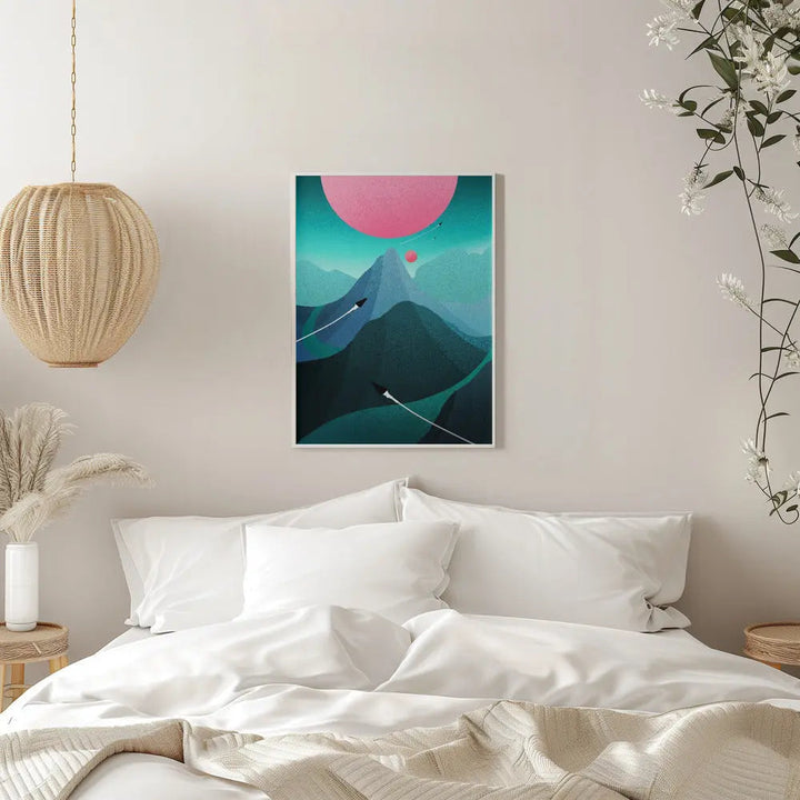A New Home - Stretched Canvas, Poster or Fine Art Print I Heart Wall Art