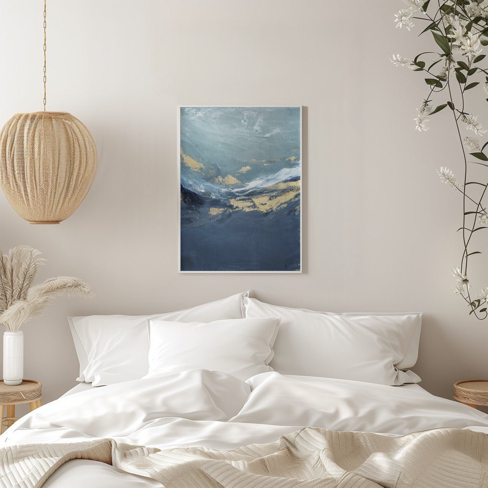 A Peaceful Seascape - Stretched Canvas, Poster or Fine Art Print - I Heart Wall Art - Poster Print, Canvas Print or Framed Art Print