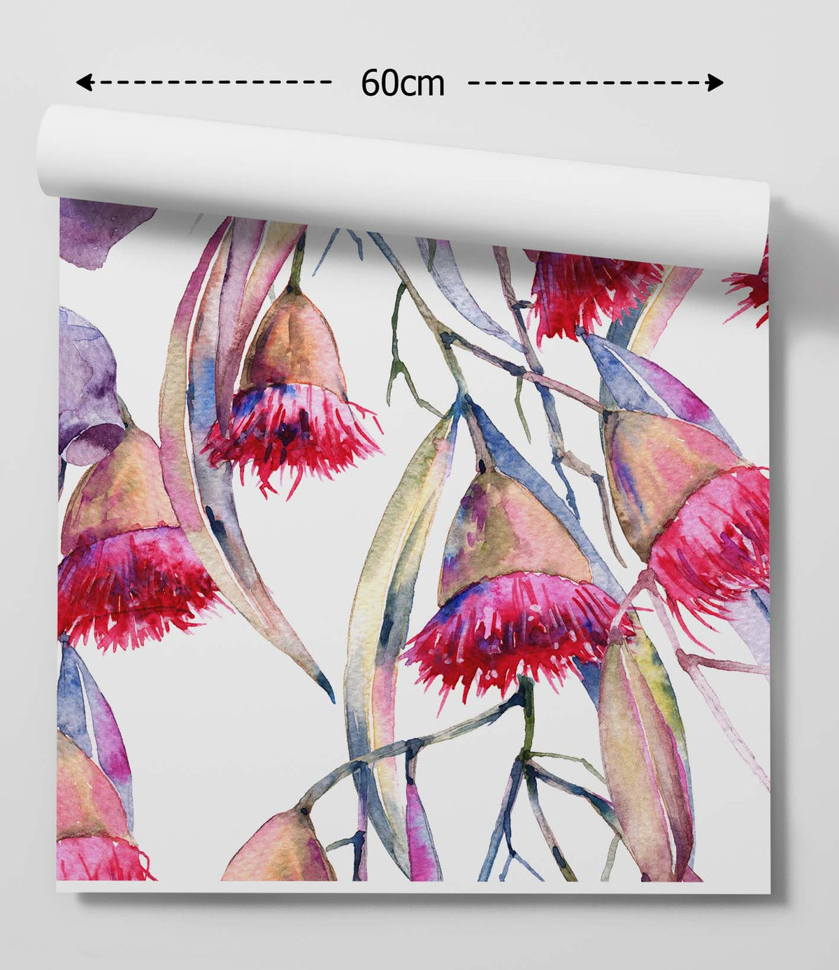 A Perfect Native Garden - Australian Watercolour Easy Wallpaper