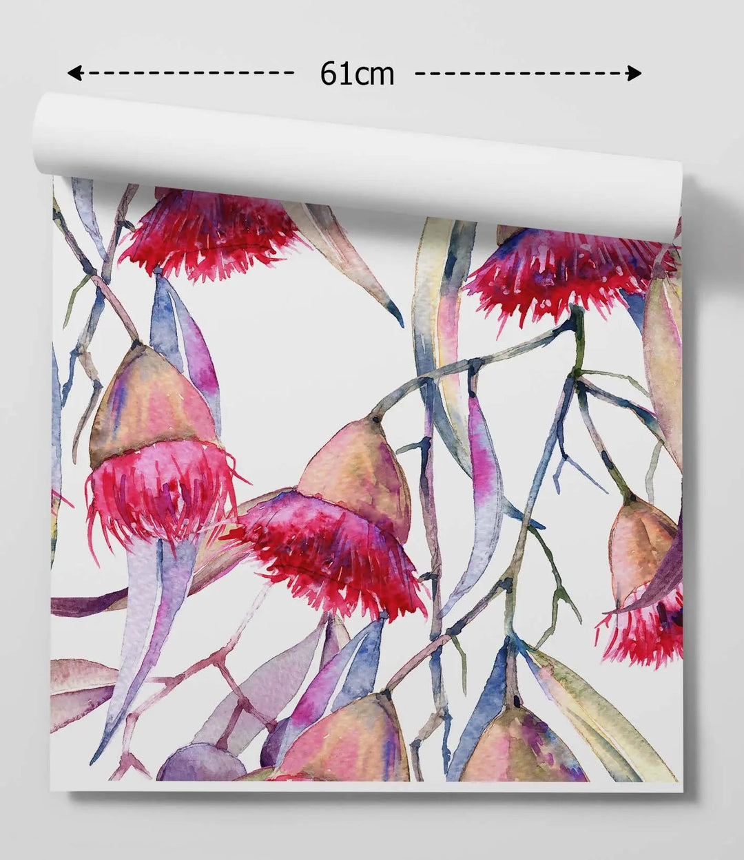 A Perfect Native Garden - Australian Native Garden Watercolour Easy Wallpaper I Heart Wall Art Australia 