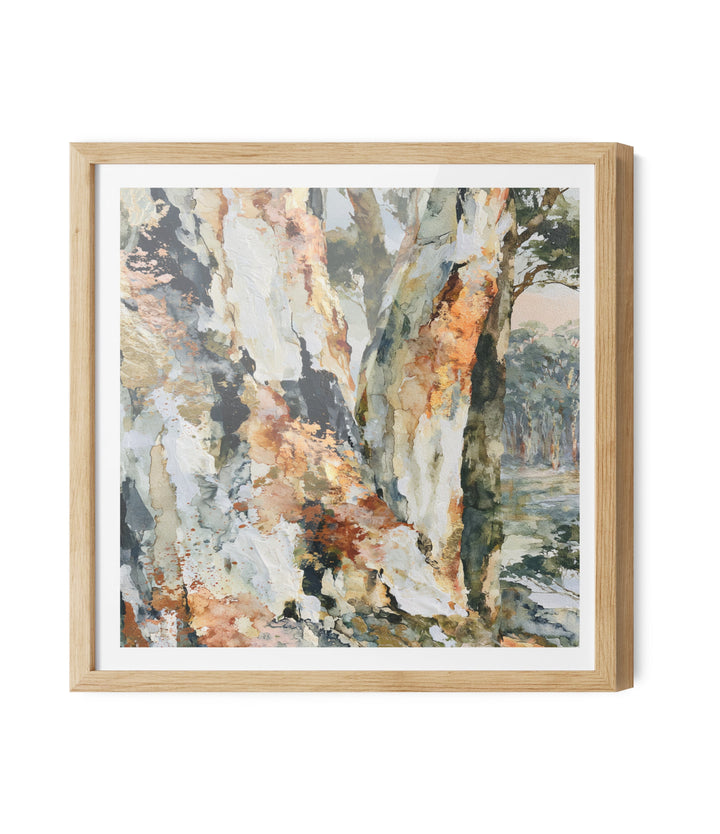 A Place to Wander II by IHeartStudio - Australian Eucalypt Bark Canvas Print