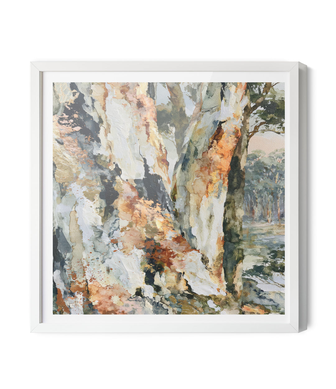 A Place to Wander II by IHeartStudio - Australian Eucalypt Bark Canvas Print