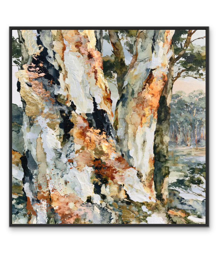 A Place to Wander II by IHeartStudio - Australian Eucalypt Bark Canvas Print