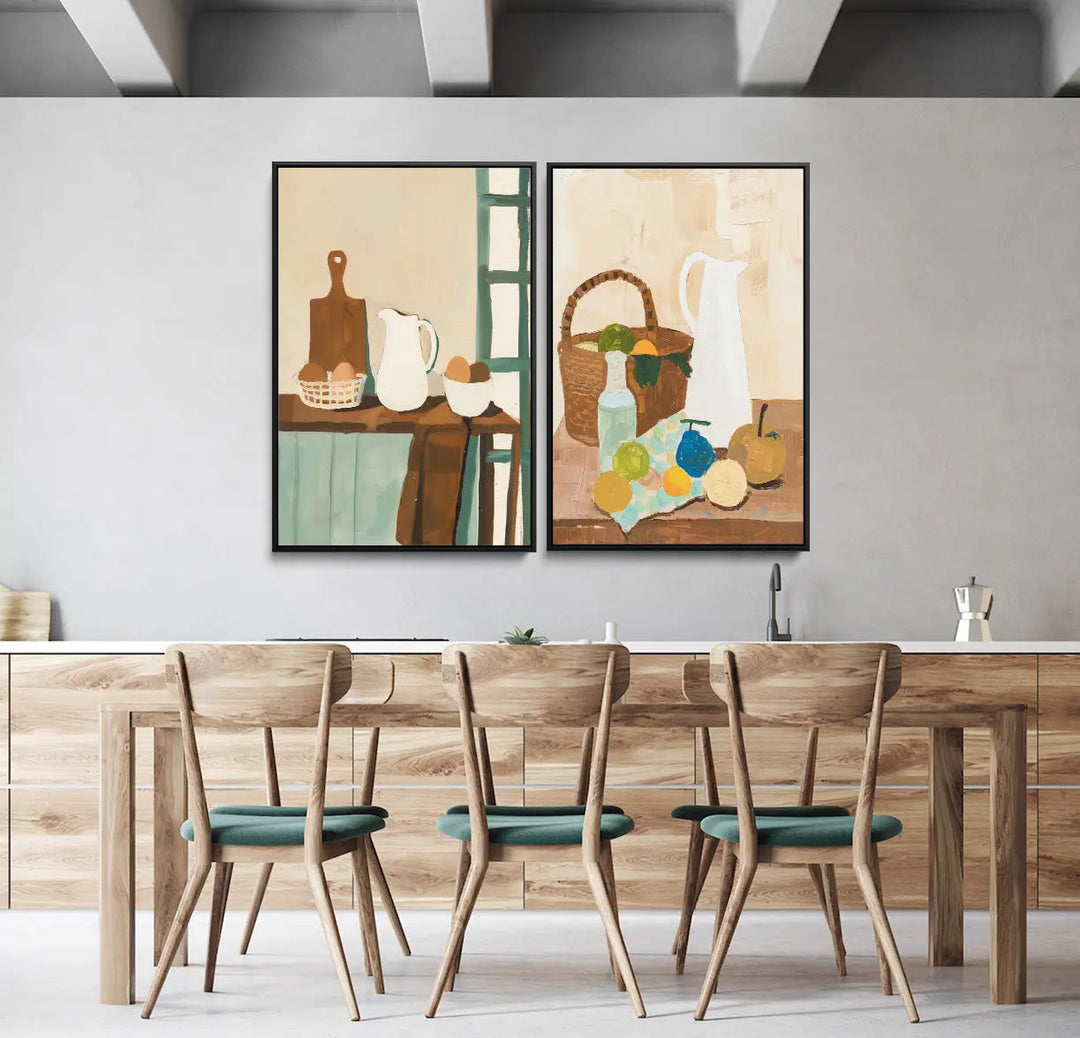 A Quiet Life-  Stretched Canvas Print or Framed Fine Art Print - Artwork I Heart Wall Art Australia