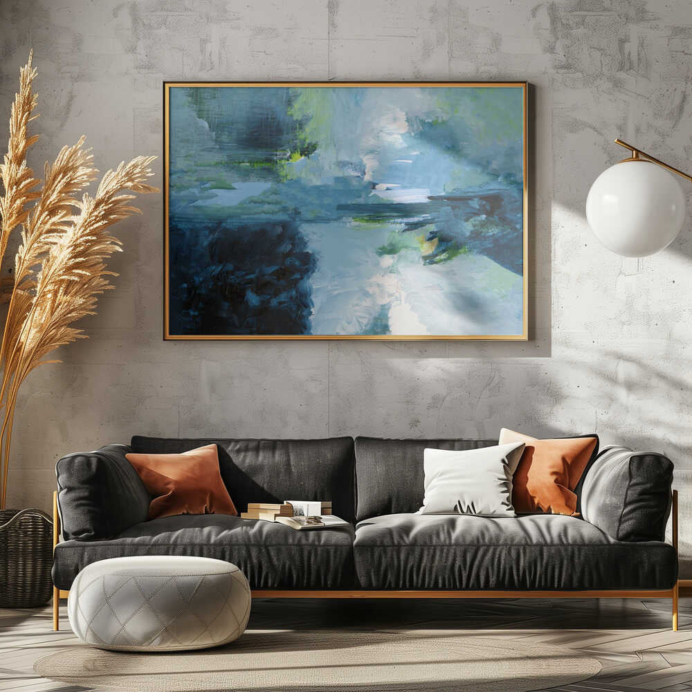 A Quiet Reflection Landscape 1 - Stretched Canvas, Poster or Fine Art Print - I Heart Wall Art - Poster Print, Canvas Print or Framed Art Print