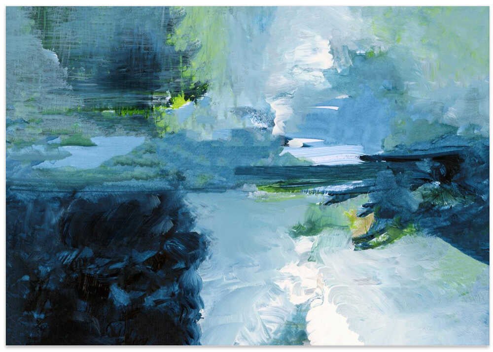 A Quiet Reflection Landscape 1 - Stretched Canvas, Poster or Fine Art Print - I Heart Wall Art - Poster Print, Canvas Print or Framed Art Print