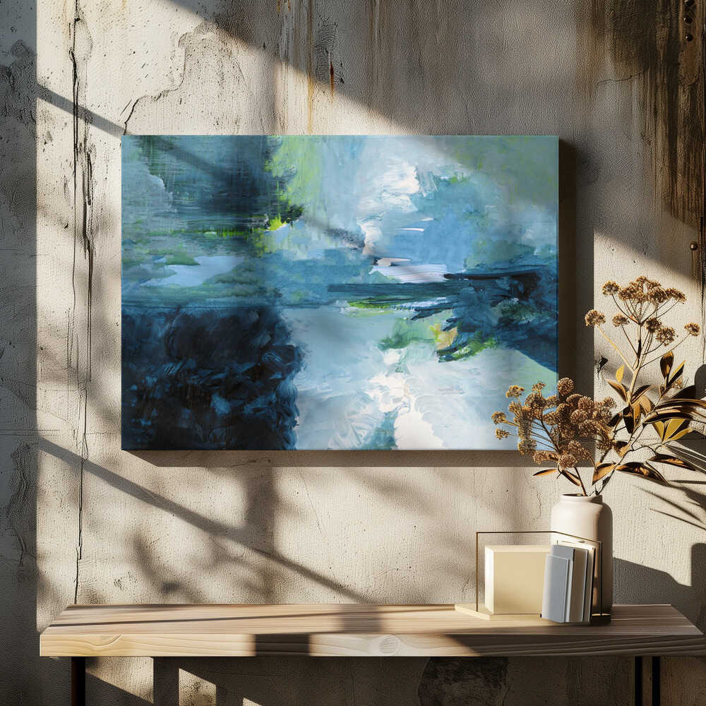 A Quiet Reflection Landscape 1 - Stretched Canvas, Poster or Fine Art Print - I Heart Wall Art - Poster Print, Canvas Print or Framed Art Print