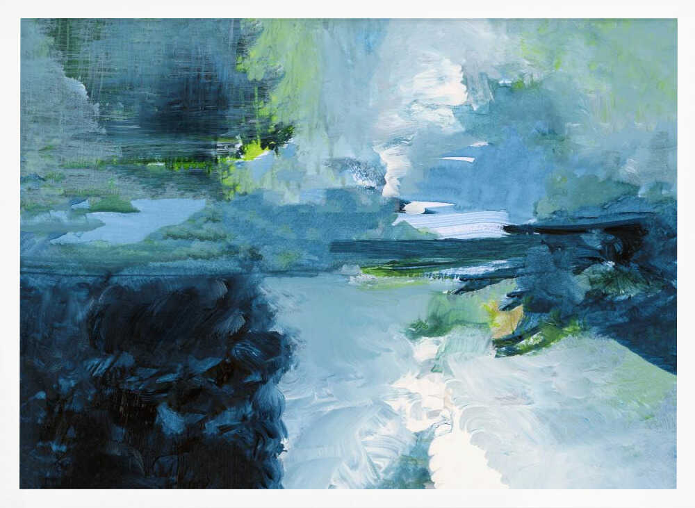 A Quiet Reflection Landscape 1 - Stretched Canvas, Poster or Fine Art Print - I Heart Wall Art - Poster Print, Canvas Print or Framed Art Print