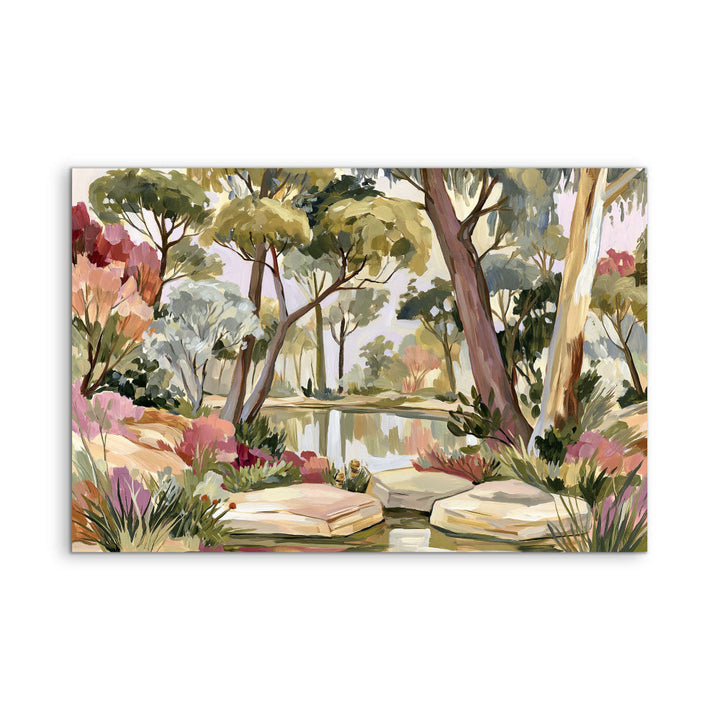 A Resting Place by IHeartStudio - Australian Eucalyptus Bush Garden Nature Canvas Art Print