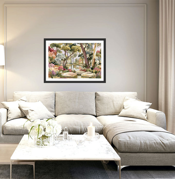 A Resting Place by IHeartStudio - Australian Eucalyptus Bush Garden Nature Canvas Art Print