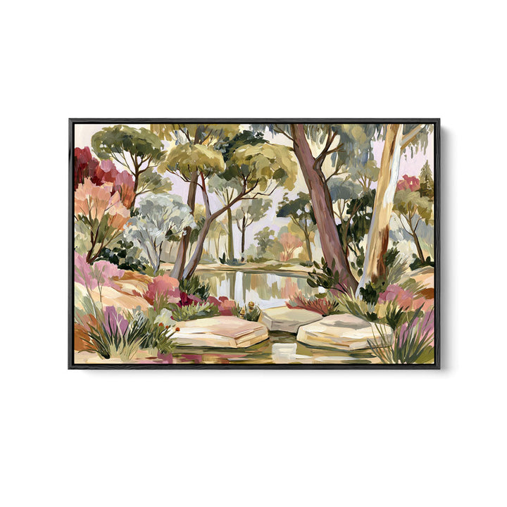 A Resting Place by IHeartStudio - Australian Eucalyptus Bush Garden Nature Canvas Art Print