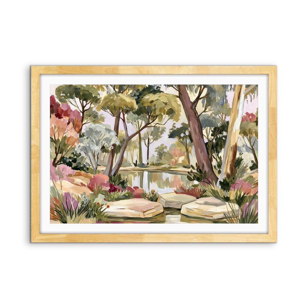 A Resting Place by IHeartStudio - Australian Eucalyptus Bush Garden Nature Canvas Art Print