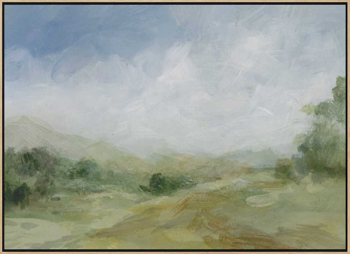 A Serene Countryside Scene - Stretched Canvas, Poster or Fine Art Print - I Heart Wall Art - Poster Print, Canvas Print or Framed Art Print