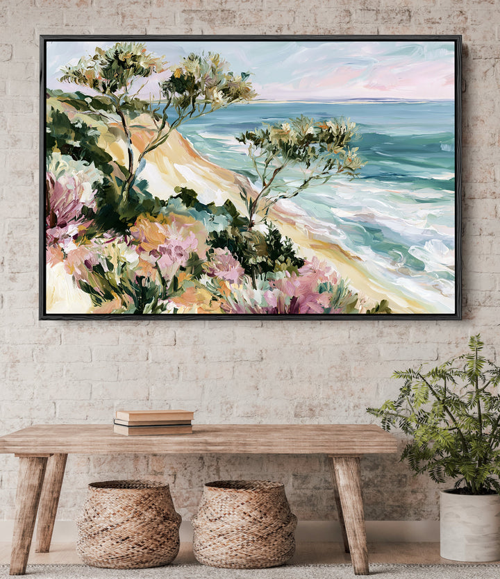 A Summer by Sea IHeartStudio - Australian Contemporary Coastal Landscape Canvas Print