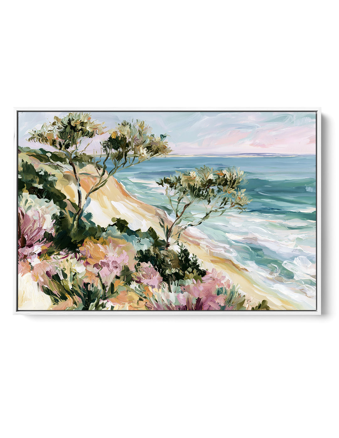 A Summer by Sea IHeartStudio - Australian Contemporary Coastal Landscape Canvas Print
