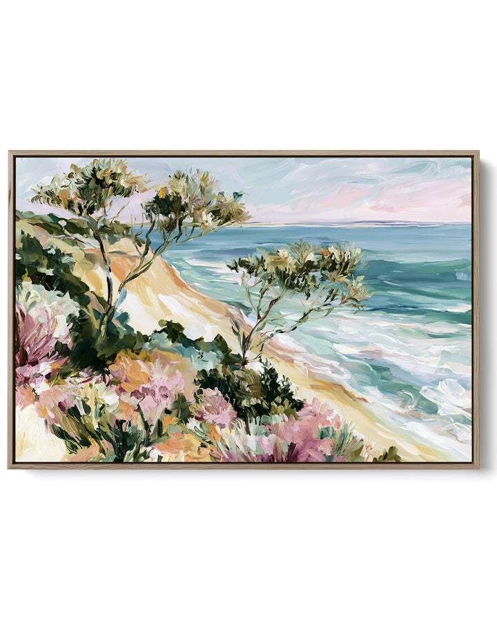 A Summer by Sea IHeartStudio - Australian Contemporary Coastal Landscape Canvas Print