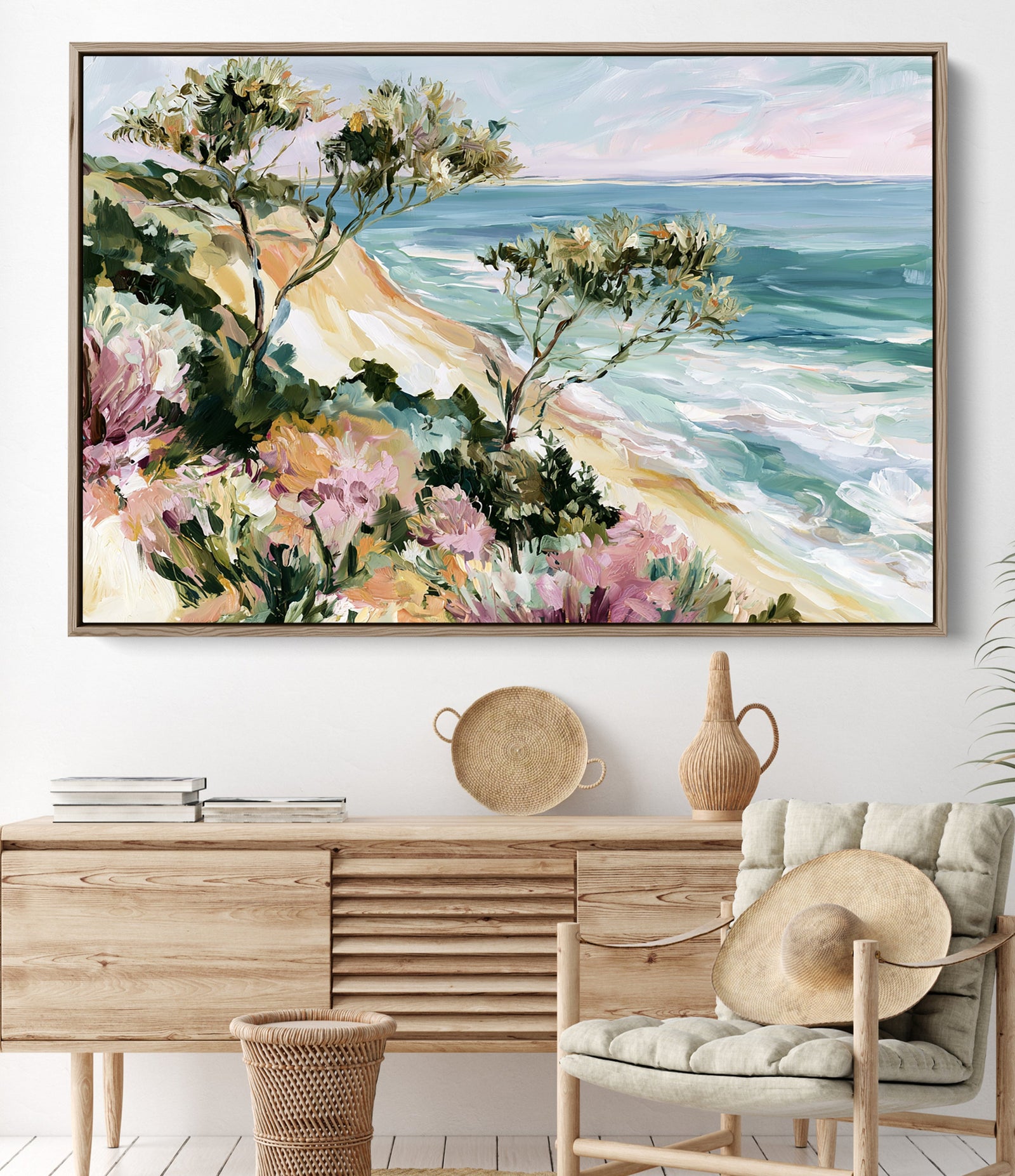 A Summer by Sea IHeartStudio - Australian Contemporary Coastal Landscape Canvas Print