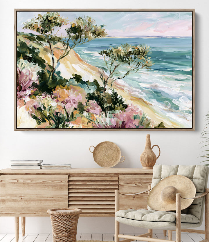 A Summer by Sea IHeartStudio - Australian Contemporary Coastal Landscape Canvas Print