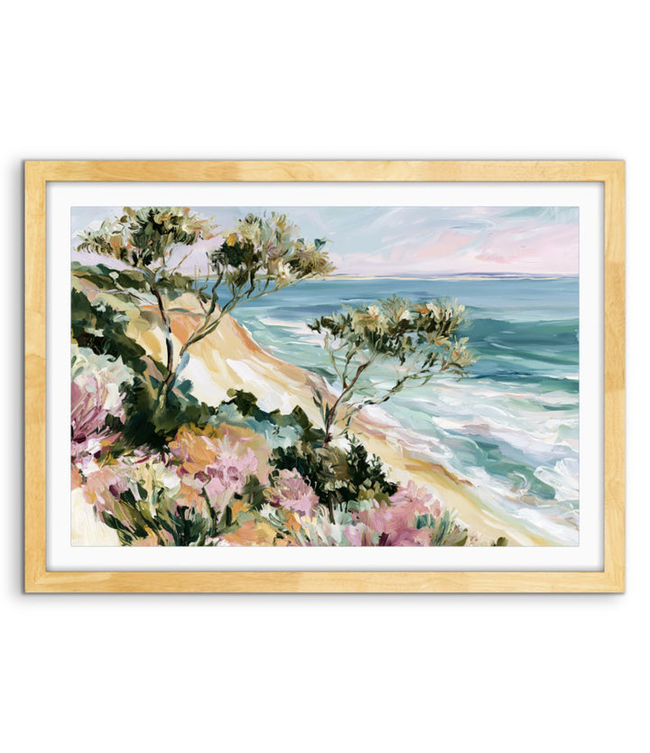 A Summer by Sea IHeartStudio - Australian Contemporary Coastal Landscape Canvas Print