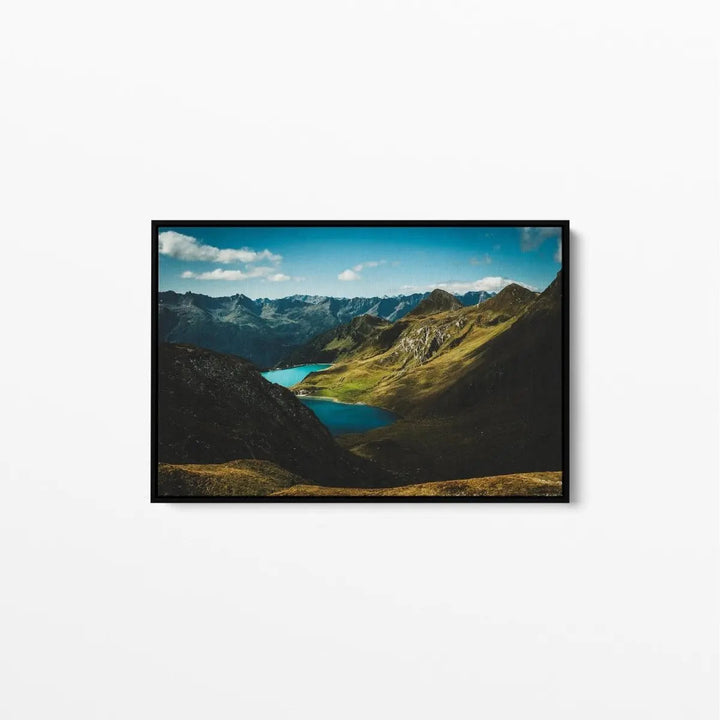 A Swiss Summer - Landscape Photographic Art Print Stretched Canvas Wall Art - I Heart Wall Art - Poster Print, Canvas Print or Framed Art Print