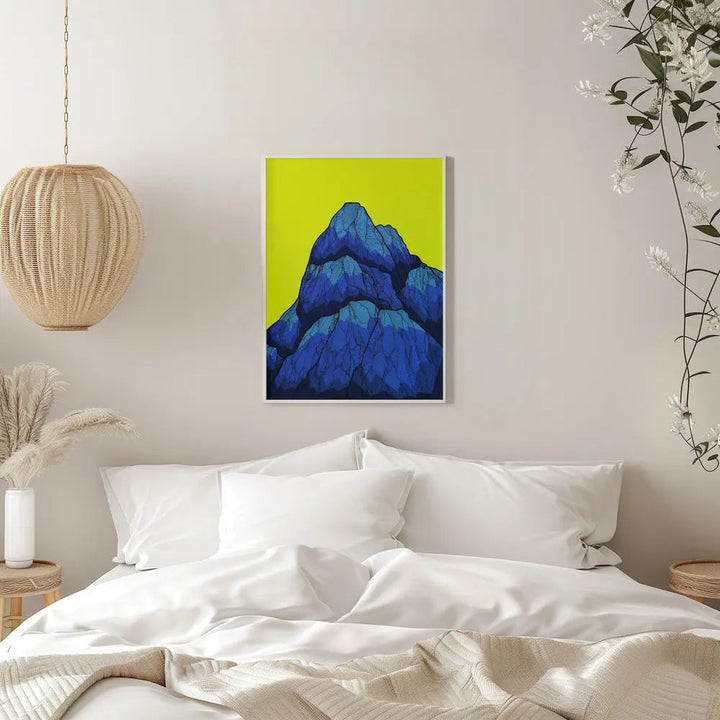 A Vibrant Green Sky - Stretched Canvas, Poster or Fine Art Print I Heart Wall Art