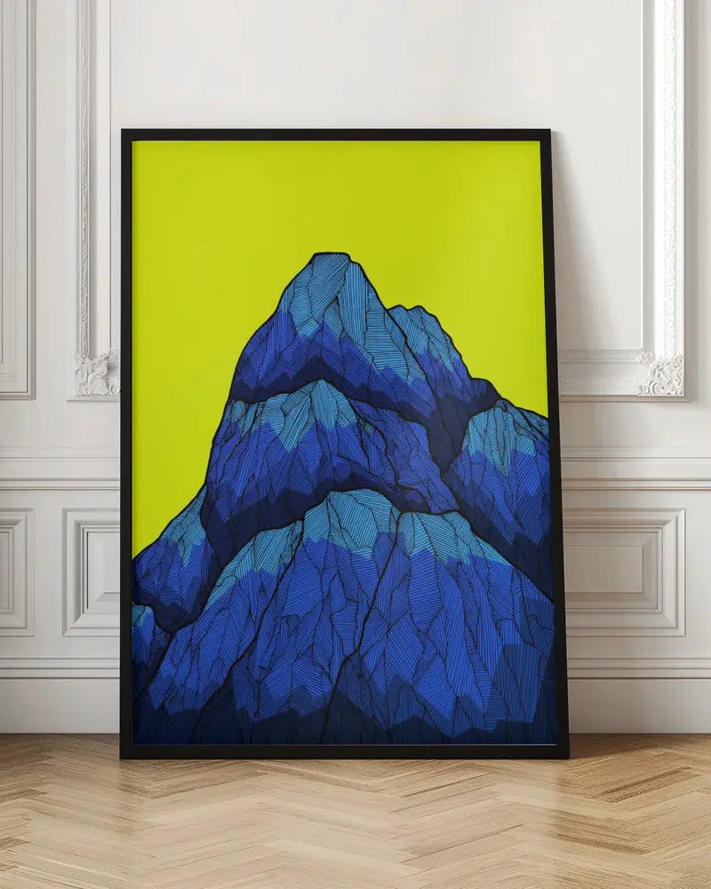 A Vibrant Green Sky - Stretched Canvas, Poster or Fine Art Print I Heart Wall Art