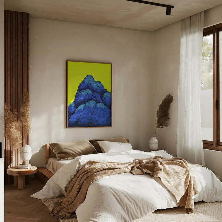 A Vibrant Green Sky - Stretched Canvas, Poster or Fine Art Print I Heart Wall Art