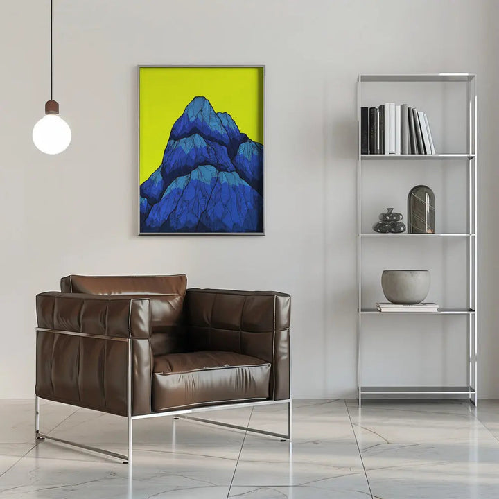 A Vibrant Green Sky - Stretched Canvas, Poster or Fine Art Print I Heart Wall Art