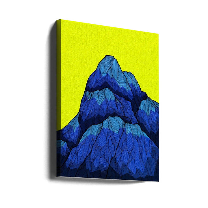 A Vibrant Green Sky - Stretched Canvas, Poster or Fine Art Print I Heart Wall Art