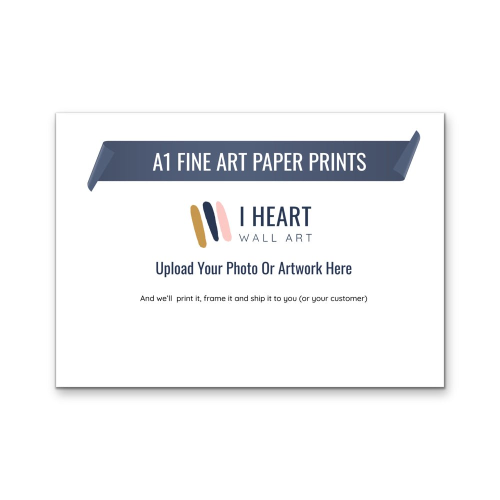 A3 Size (297 x 420mm) Landscape Fine Art Paper Print - Print Your Own - I Heart Wall Art - Poster Print, Canvas Print or Framed Art Print