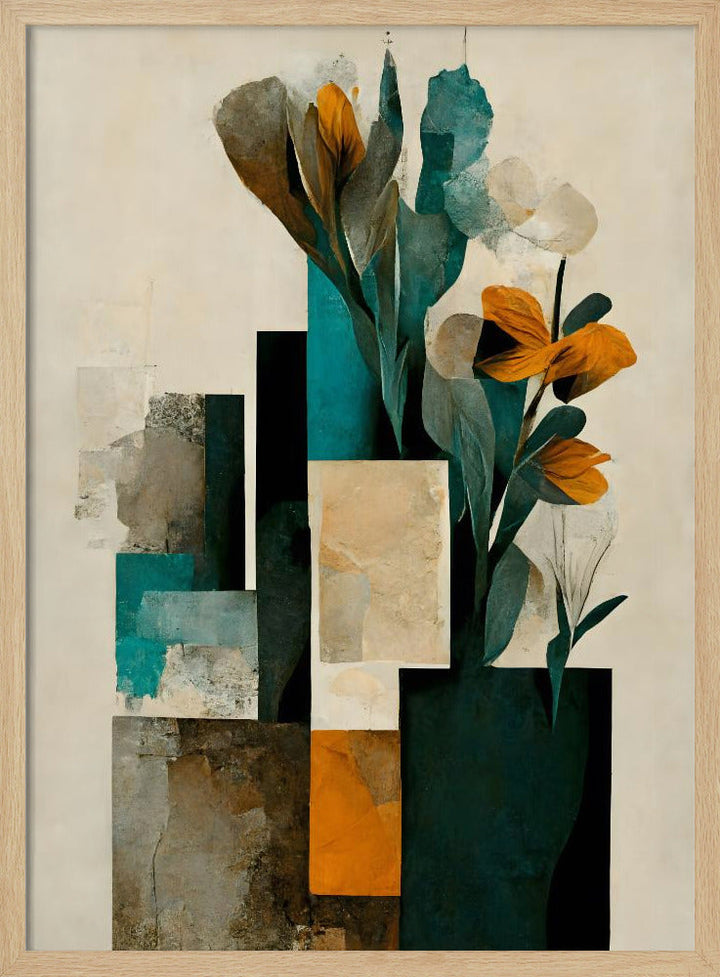 Abstract Arrangement - Stretched Canvas, Poster or Fine Art Print I Heart Wall Art