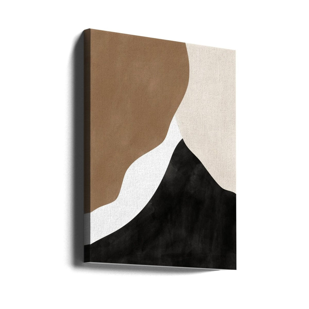 Abstract Beige and Brown Art - Stretched Canvas, Poster or Fine Art Print - I Heart Wall Art - Poster Print, Canvas Print or Framed Art Print