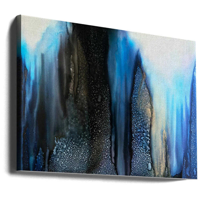 Abstract Blue Depths - Stretched Canvas, Poster or Fine Art Print - I Heart Wall Art - Poster Print, Canvas Print or Framed Art Print