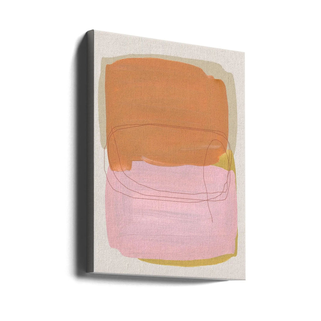 Abstract Brush Strokes 121 - Stretched Canvas, Poster or Fine Art Print I Heart Wall Art