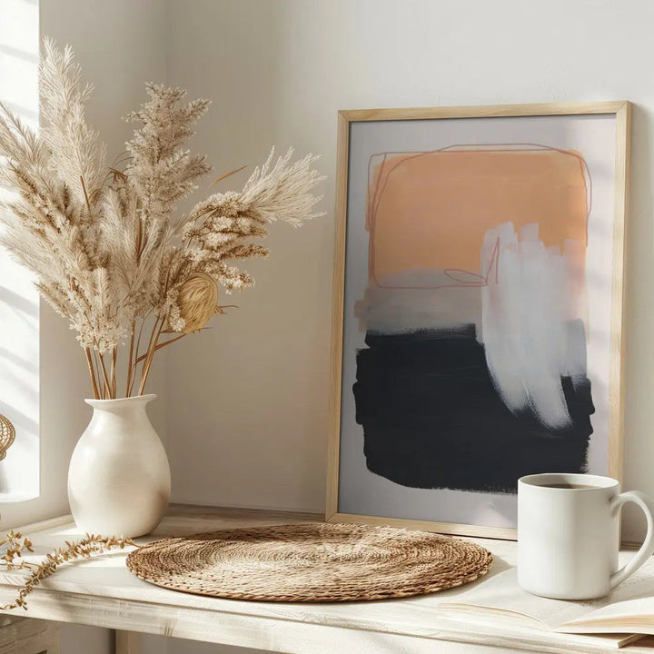 Abstract Brush Strokes 122 - Stretched Canvas, Poster or Fine Art Print I Heart Wall Art