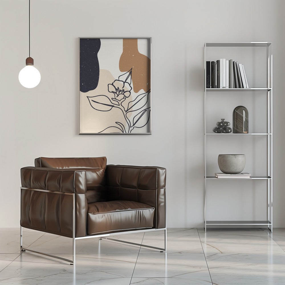 Abstract composition 21 - Stretched Canvas, Poster or Fine Art Print I Heart Wall Art