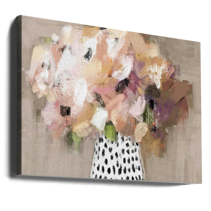 Abstract Flower Bouquet - Stretched Canvas, Poster or Fine Art Print - I Heart Wall Art - Poster Print, Canvas Print or Framed Art Print