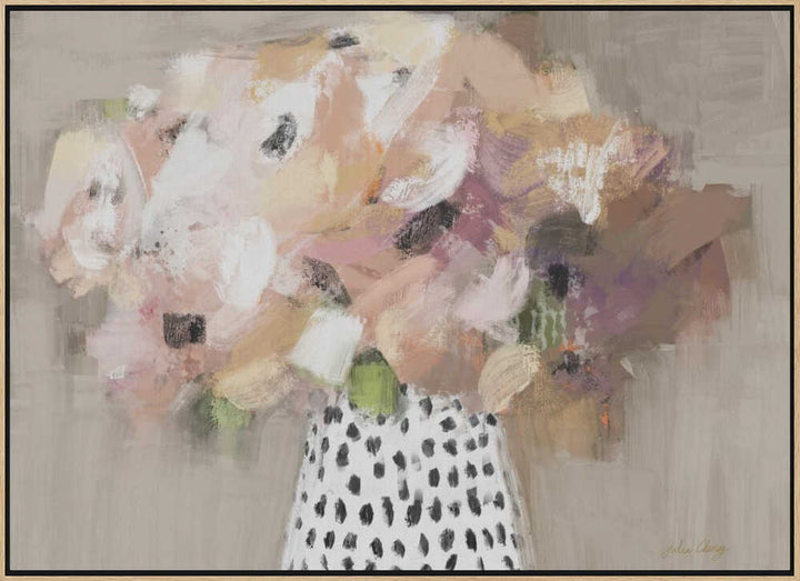 Abstract Flower Bouquet - Stretched Canvas, Poster or Fine Art Print - I Heart Wall Art - Poster Print, Canvas Print or Framed Art Print