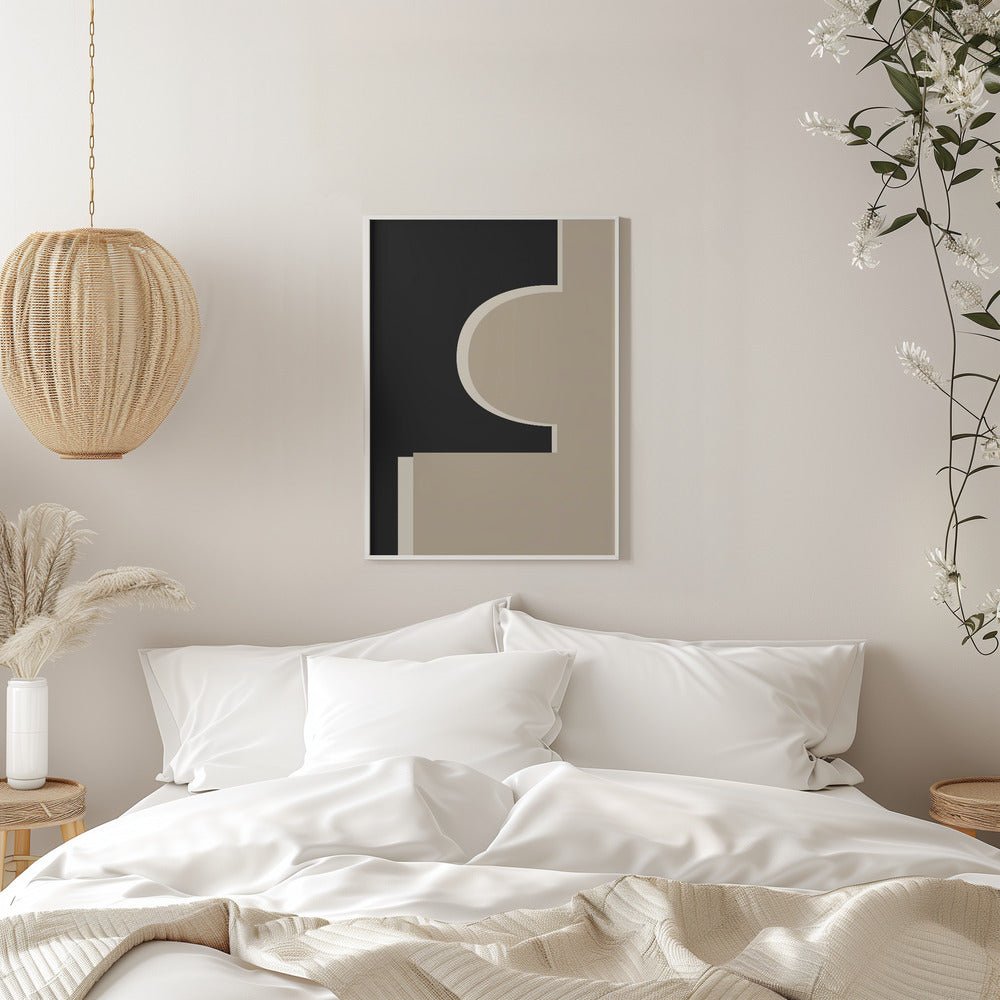 Abstract Graphic Shapes - Stretched Canvas, Poster or Fine Art Print - I Heart Wall Art - Poster Print, Canvas Print or Framed Art Print