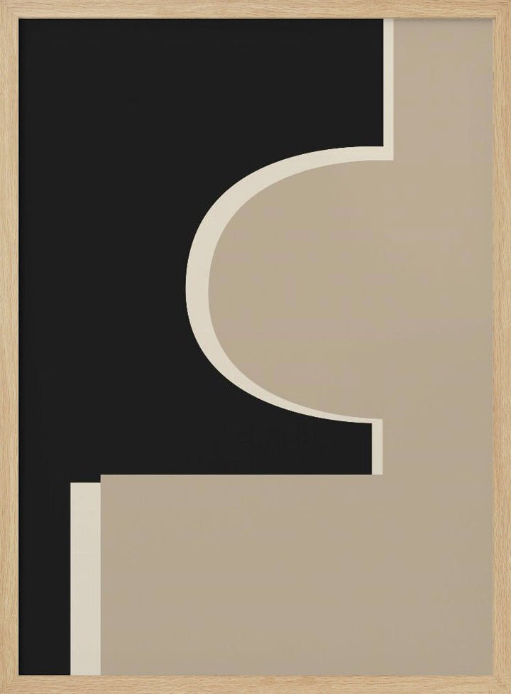Abstract Graphic Shapes - Stretched Canvas, Poster or Fine Art Print - I Heart Wall Art - Poster Print, Canvas Print or Framed Art Print