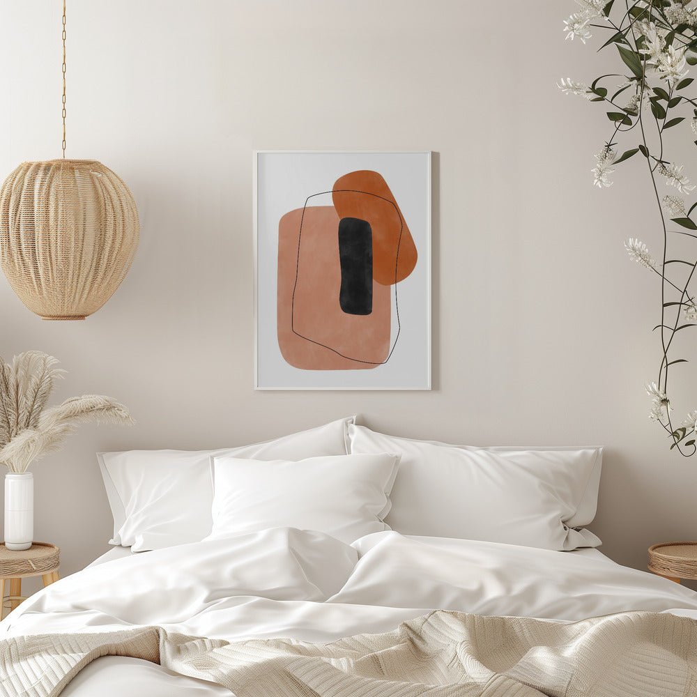 Abstract Harmony - Stretched Canvas, Poster or Fine Art Print - I Heart Wall Art - Poster Print, Canvas Print or Framed Art Print